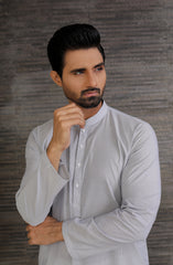 MEN KURTA LIGHT BLUE