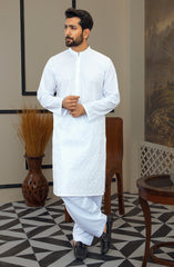 MEN KURTA FORMAL WHITE