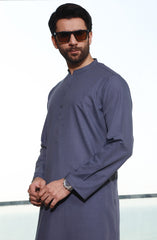 SUMMER'23 MEN KURTA CASUAL BLUE