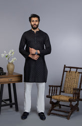 MEN KURTA CASUAL (6654687445166)