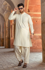 MEN KAMEEZ SHALWAR CREAM