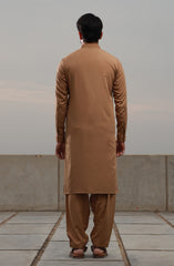 FESTIVE'23 MEN KAMEEZ SHALWAR CASUAL BEIGE