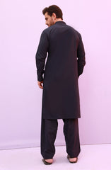 FESTIVE'23 MEN KAMEEZ SHALWAR CASUAL NAVY BLUE