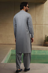 SUMMER'23 MEN KAMEEZ SHALWAR SEMI FORMAL BLUE