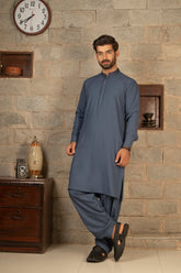 MEN KAMEEZ SHALWAR BLUE