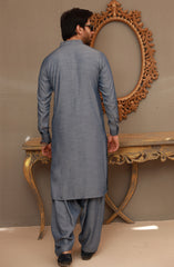 WINTER'22 MEN KAMEEZ SHALWAR CASUAL LIGHT BLUE