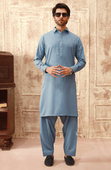 WINTER'22 MEN KAMEEZ SHALWAR SEMI FORMAL SKY BLUE