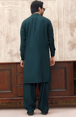 WINTER'22 MEN KAMEEZ SHALWAR CASUAL TURQUOISE