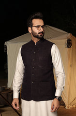 MEN SEMI FORMAL WAISTCOAT BURGUNDY