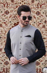 FESTIVE'23 FORMAL PLAIN WAISTCOAT BROWN