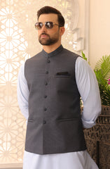 FESTIVE'23 FORMAL PLAIN WAISTCOAT NAVY BLUE