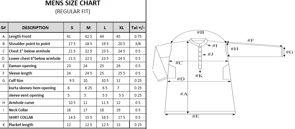 MEN KURTA CASUAL GREY (6654687609006)