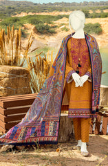 WOMEN LENORE EMBROIDERED PRINTED KHADDAR 3PC UNSTITCHED