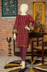 WOMEN VESTA EMBROIDERED PRINTED KHADDAR 2PC UNSTITCHED