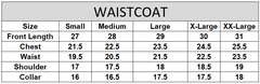 MEN SEMI FORMAL WAISTCOAT CHARCOAL