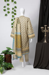 BAHARA 3PC SUIT STITCHED