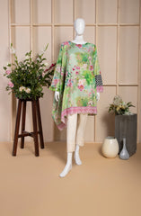 WOMEN WATER COLOR WASH KURTI LAWN PRINTED 1 PC UNSTITCHED