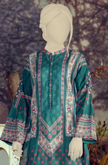 WOMEN UZBEK CARPET 1PC STITCHED KURTI