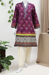 GARDEN BELLS 1PC KURTI STITCHED