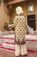 SUMMER'22 POLISH EMBROIDERY 1PC STITCHED KURTI