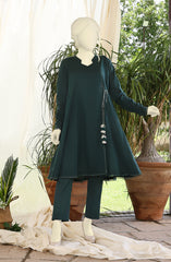 TARZ-E-PAKISTAN WOMEN 1PC STITCHED KURTI GREEN