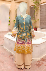 SUMMER'22 INKED GLASS 1PC STITCHED KURTI