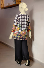 SUMMER'23 SICILIAN WHEEL STITCHED 1PC KURTI