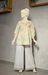 SUMMER'23 BROKEN OMBRE STITCHED 1PC KURTI