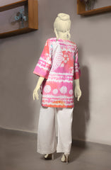 SUMMER'23 CLOUDS BURS STITCHED 1PC KURTI