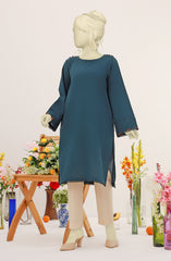 SUMMER'23 PEACOCK STITCHED 1PC KURTI