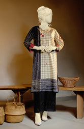 SUMMER'23 ADMIRAL CHECKS STITCHED 1PC KURTI