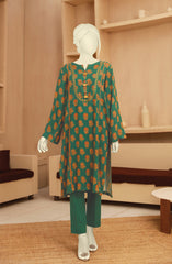 WINTER'22 RANG REZ PRINTED CORDOURY SHIRT 1PC UNSTITCHED