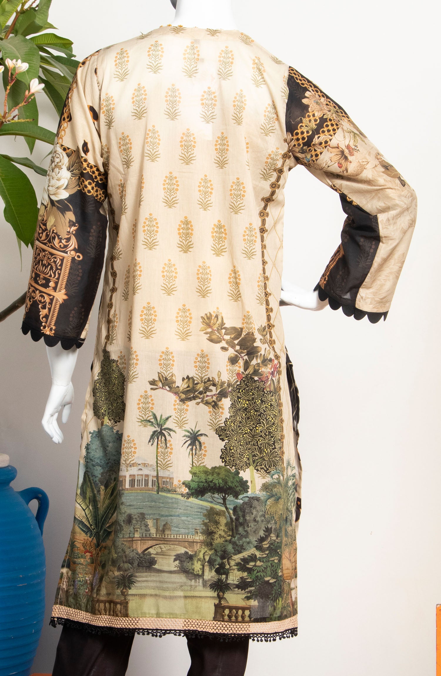 PRINTED TRAVELLER NOTEBOOK 3PC SUIT WITH FRONT BUTTON (6872386961582)