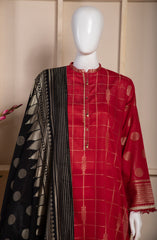 HAKAN JACQUARD 3PC SUIT STITCHED