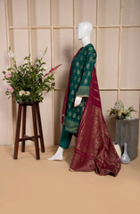 ADIN JACQUARD 3PC SUIT STITCHED