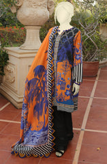 SUMMER'22 BALI GLORY BASIC DIGITAL PRINTED LAWN 3PC UNSTITCHED