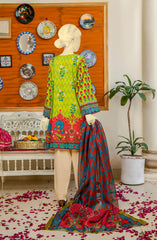 EID FESTIVE'22 MAHJABEEN 3PC STITCHED SUIT