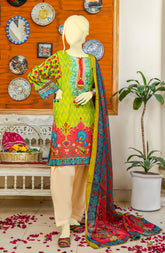EID FESTIVE'22 MAHJABEEN 3PC STITCHED SUIT