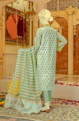 EID FESTIVE'22 3PC STITCHED SUIT