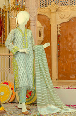 EID FESTIVE'22 3PC STITCHED SUIT