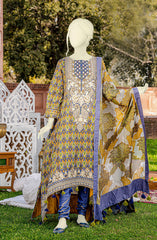 FESTIVE'22 GUZEL EMBROIDERED PRINTED DOBBY 3PC UNSTITCHED