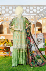 FESTIVE'22 VARISCITE EMBROIDERED PRINTED LAWN 3PC UNSTITCHED