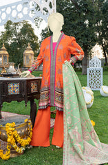 EID FESTIVE'22 GRACIEUSE BASIC PRINTED LAWN 3PC UNSTITCHED