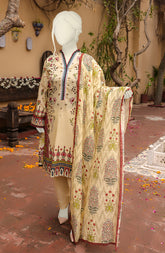 SUMMER'22 CELAL STITCHED 3PC SUIT