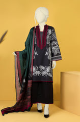 PRE WINTER'22 EVENING FESTIVITY EMBROIDERED PRINTED SELF JACQUARD 3PC UNSTITCHED