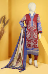 PRE WINTER'22 NERGIS EMBROIDERED PRINTED SELF JACQUARD 3PC UNSTITCHED