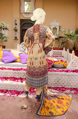 SUMMER'22 IKKAT LINES STITCHED 3PC SUIT