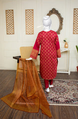 FESTIVE'22 TRINKLET 3PC STITCHED SUIT