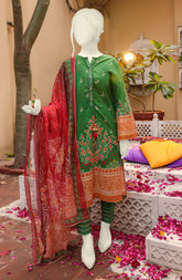 SUMMER'22 BANDHANI STITCHED 3PC SUIT