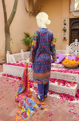 SUMMER'22 VIVID TRUCK ART STITCHED 3PC SUIT